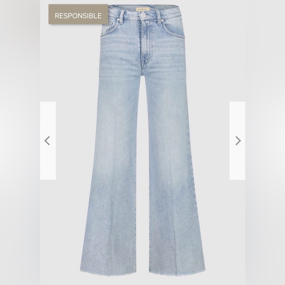 Circle of Trust Marlow Denim Brilliant Blue High Rise Wide Leg, 29